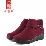 BX073-923 红色 [大棉] 时尚休闲棉鞋