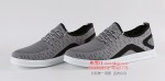 BX089-276 灰色 （飞织）早秋时尚透气休闲男鞋