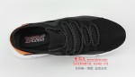 BX138-165 黑色 （飞织）时尚透气舒适休闲男鞋