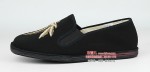 BX106-026 黑色 民族风舒适休闲男鞋