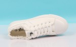 BX331-110 白色 潮流舒适女士帆布鞋