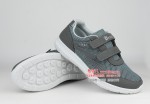 BX358-017 灰色 透气舒适中老年健步鞋男网鞋