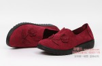 BX094-030 红色 舒适中老年女鞋