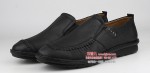 BX112-111 黑色 商务时尚休闲男鞋