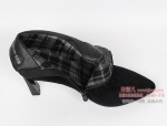 BX255-165  黑色  优雅尖头细跟女单靴