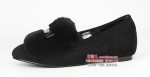 BX100-553 黑色 【二棉】舒适时尚休闲女棉鞋