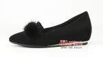 BX116-312 黑色 尖头时尚女单鞋