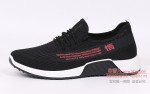 BX396-016 黑红 舒适休闲男鞋