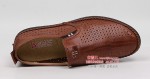 BX055-326 驼色 镂空时尚休闲男鞋