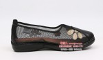 BX008-756 黑色 舒适中老年休闲凉网女鞋
