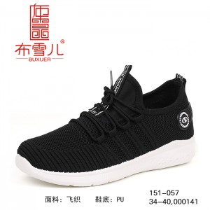 BX151-057 黑色 运动舒适休闲女鞋