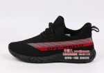BX035-410 黑红色 舒适时尚休闲男椰子鞋