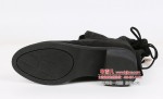BX180-132 黑色 【二棉】时尚休闲女高靴
