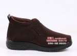 BX089-392 咖啡色 【大棉】 舒适休闲中老年男棉鞋