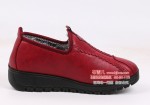 BX008-816 红色 【大棉】中老年休闲女棉鞋