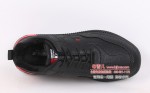 BX280-167 黑红色 【二棉】时尚舒适休闲男棉鞋