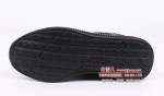 BX280-167 黑红色 【二棉】时尚舒适休闲男棉鞋