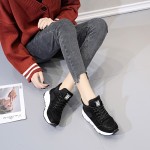 BX515-027 黑白 【二棉】潮流时尚休闲女棉鞋