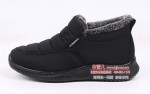 BX392-017 黑色 【大棉】中老年休闲女棉鞋