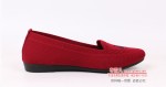 BX230-087 酒红色 舒适中老年女鞋