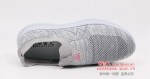 BX392-046 灰色 时尚休闲女飞织鞋