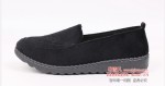 BX221-192 黑色 舒适休闲中老年女布单鞋