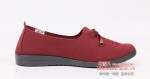 BX221-197 红色 舒适休闲女布单鞋