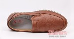 BX055-380 驼色 商务时尚休闲中老年男鞋