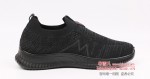 BX392-045 黑色 时尚休闲女飞织鞋