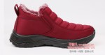 BX076-228 红色 中老年加绒保暖女棉鞋【大棉】
