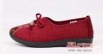 BX008-842 红色 中老年软底保暖加绒舒适女棉鞋【二棉】