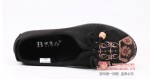BX008-841 黑色 中老年软底保暖加绒舒适女棉鞋【二棉】