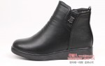 BX551-024 黑色 时装优雅平跟防水保暖女棉靴【大棉】