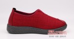 BX041-132 红色 中老年软底保暖加绒舒适女棉鞋【二棉】