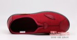 BX041-132 红色 中老年软底保暖加绒舒适女棉鞋【二棉】