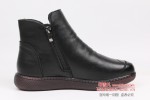 BX560-019 黑色 时装优雅平跟防水保暖女棉靴【大棉】