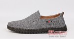 BX029-639 灰色 中老年休闲鞋男爸爸鞋一脚蹬透气鞋