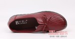 BX551-007 黑红色 优雅时尚舒适休闲女鞋
