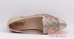 BX081-810 金色 时尚舒适休闲女网鞋