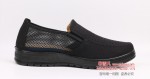 BX132-112 黑色 舒适中老年休闲男网鞋