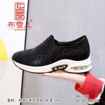 BX385-200 黑色 时尚百搭休闲【内增高】女单鞋