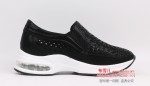 BX385-200 黑色 时尚百搭休闲【内增高】女单鞋