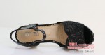 BX385-207 黑色 优雅百搭时尚凉网鞋女