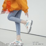 BX523-031 桔色 时尚百搭休闲女网鞋