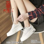 BX591-002 米色 内增高 时尚百搭休闲女网鞋