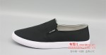BX528-024 黑色 男清爽帆布鞋单鞋