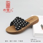 BX539-011 黑色 女休闲时尚拖鞋女