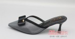 BX559-018 紫灰色 优雅百搭时尚拖鞋女