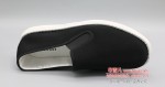 BXC106-061 黑色 手工男机纳底布鞋