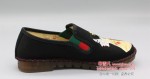 326593-001 黑色 女中国风刺绣【国潮】舒适布单鞋